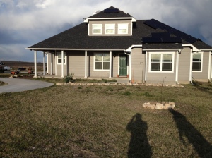 Our Rebuilt Home:) July 2012