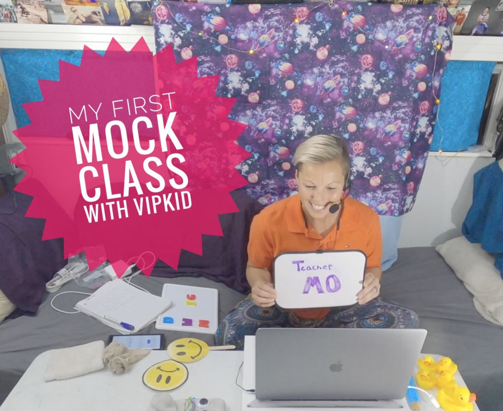 My First mock class with vipkid